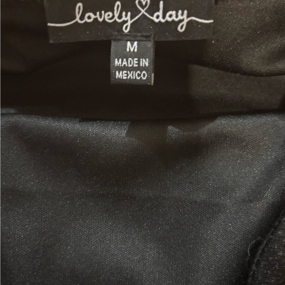 Dress Black Lovely Day - Picture 2 of 3